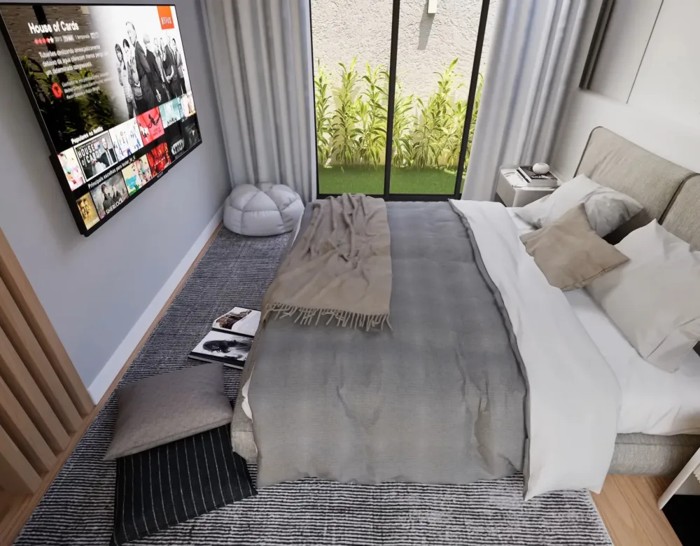 CASA PEQUENA E MODERNA II TERRENO 8X25m II PLANTA BAIXA (12)