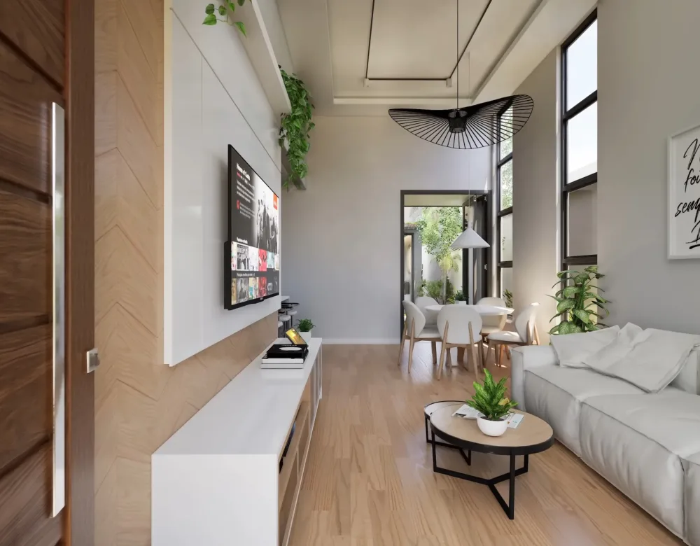 CASA PEQUENA E MODERNA II TERRENO 8X25m II PLANTA BAIXA (3)