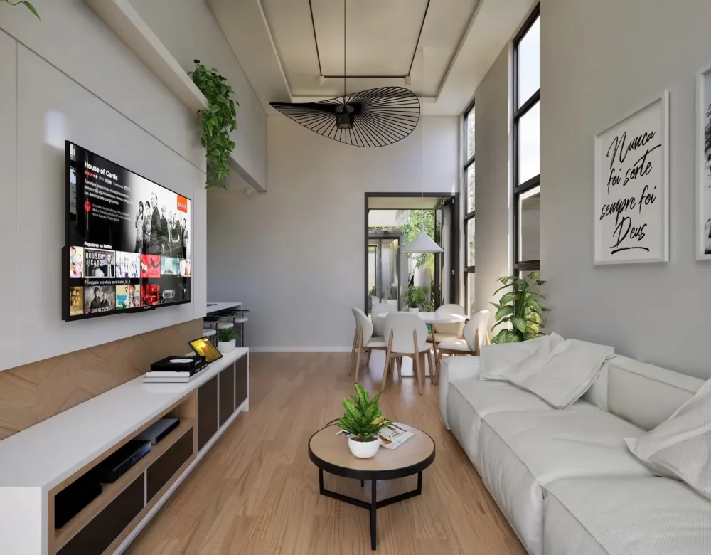 CASA PEQUENA E MODERNA II TERRENO 8X25m II PLANTA BAIXA (4)