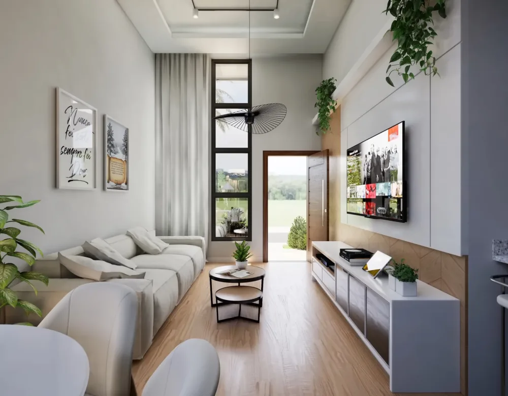 CASA PEQUENA E MODERNA II TERRENO 8X25m II PLANTA BAIXA (5)