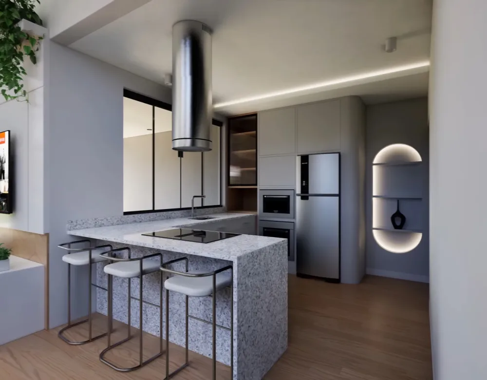 CASA PEQUENA E MODERNA II TERRENO 8X25m II PLANTA BAIXA (6)