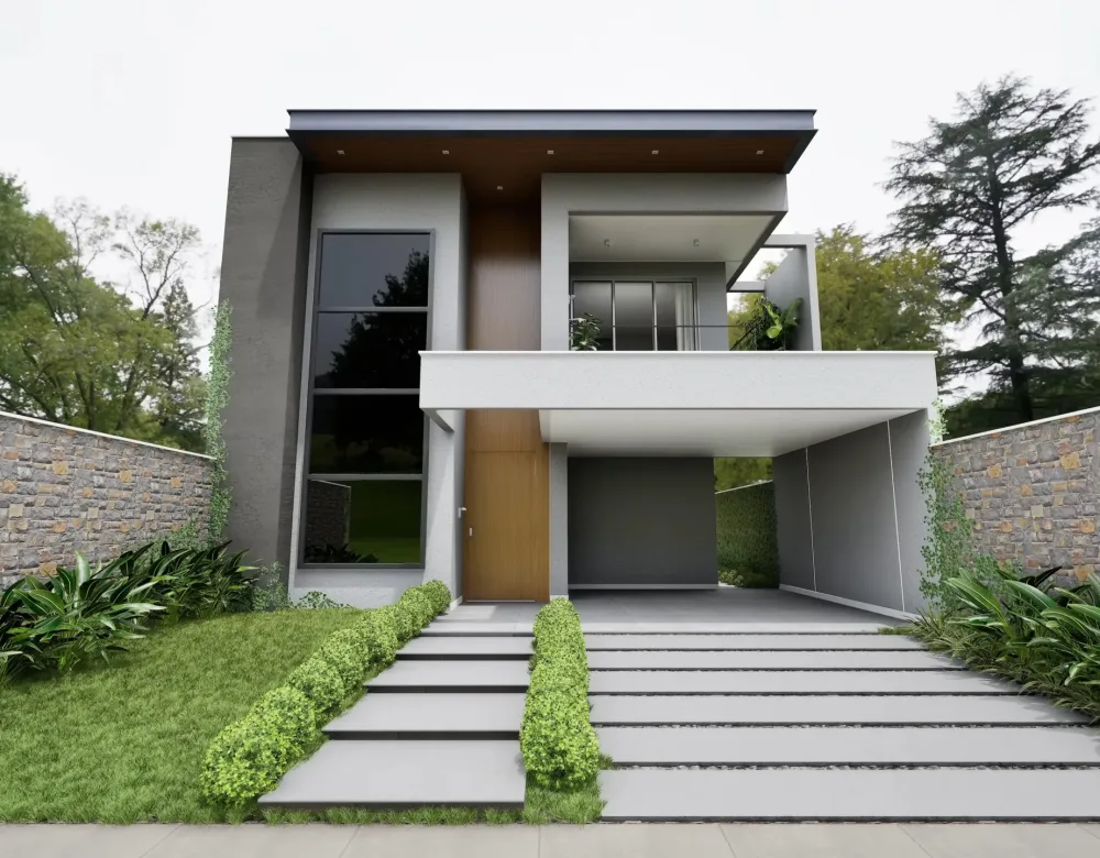 SOBRADO PEQUENO E MODERNO __ 4 QUARTOS __ PLANTA BAIXA - TERRENO 10X25m (2)